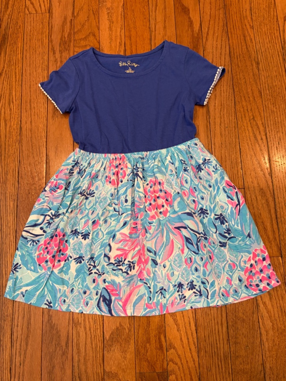Lilly Pulitzer Girls Giavanna 4/5 Cotton Dress